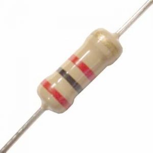 1/4W Resistors (Ohms, Kilo ohms, Mega ohms)