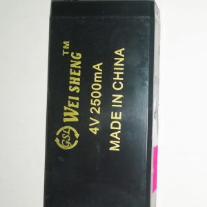 4V 2500mA Sealed Pb-acid Battery