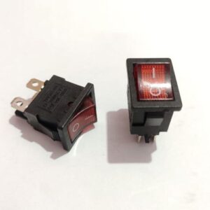 Rocker Switch with Bulb KCD1-104 (ON/OFF 230V AC Bulb)