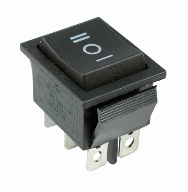 6 pin ON/OFF/ON Push type Switch (Large)