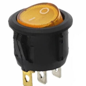 Round Rocker Switch - ON/OFF