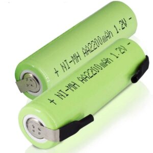 AA 1.2V 1000mAh Rechargeable Soldering Type Battery (with Weld Tabs)