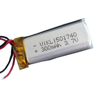 3.7V 300mAh Li-Polymer Battery (Lipo) 601535