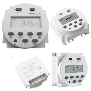 Electronic Programmable Timer 230V AC (16A) - Electronic Components Shop Sri Lanka