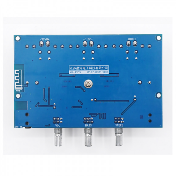 2.1 channel 100W+50Wx2 Bluetooth 5.0 power amplifier board (Class D) XH-A305