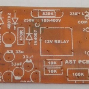 2Way Flasher Circuit PCB 230VAC