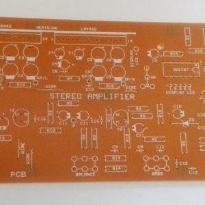 LA4440 Stereo Amplifier (20W+20W) (Double IC) PCB (12VDC)