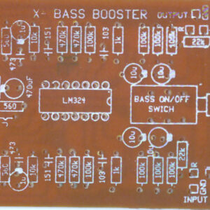 Bass booster Filter LM324 12V DC