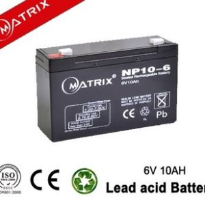 6V 10A Sealed Pb-acid Battery (Matrix)