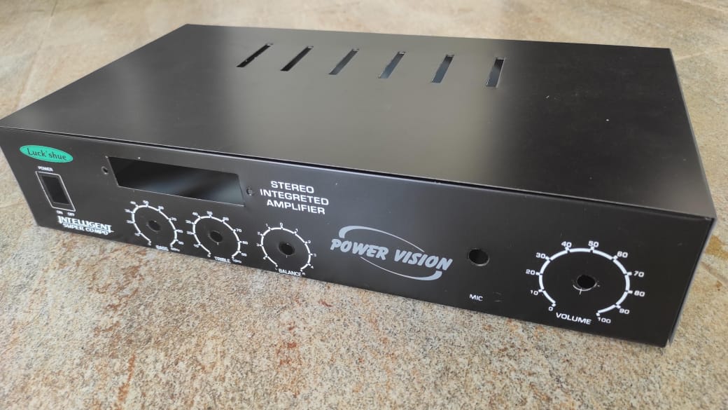 Amp Housing (Casing) 15 x 8 x 3" (For 100W) Electronic Components