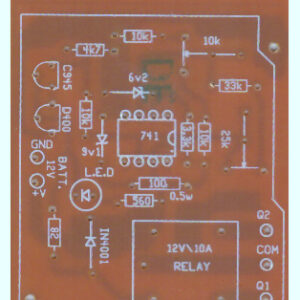 12V Battery Overcharge controller (Cut off) PCB