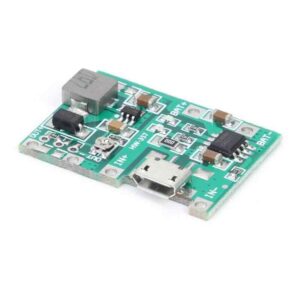 Lithium Li-ion 18650 3.7V 4.2V Battery Charging Board with DC-DC 4.3 to 27V 2A Step Up Boost Module