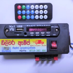 Delivery Sales Amp DC 12V/24V and Remote with Memory Card